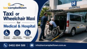 Taxi or Wheelchair Maxi for Medical & Hospital
