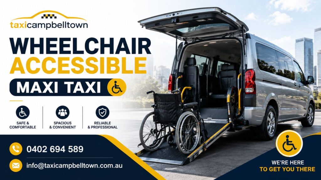 Wheelchair accessible Maxi Taxi